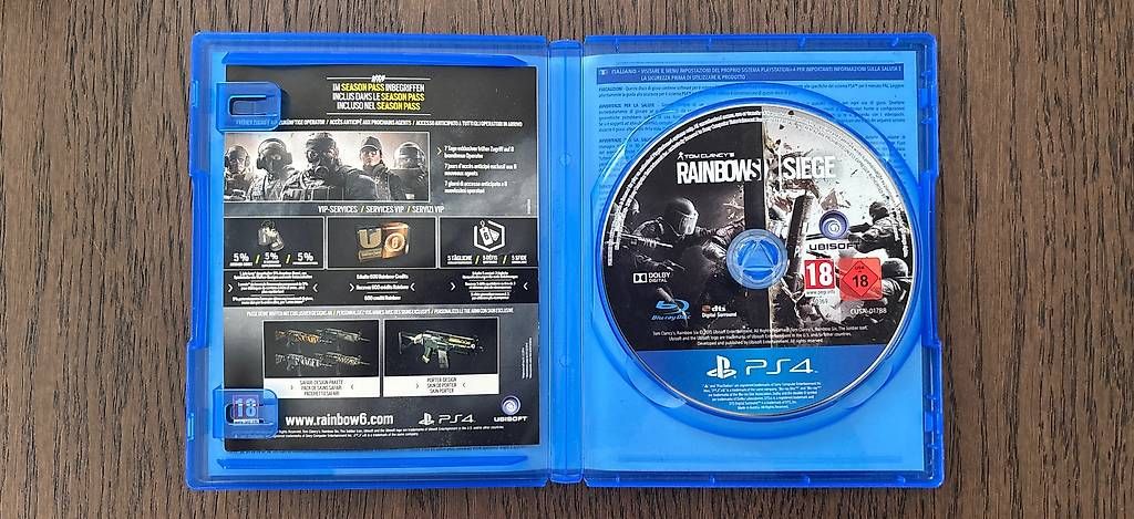 Giochi: PS4 Tom Clancy's Rainbow Six Siege – Usato da Winterthur venduto da Geilotime 2