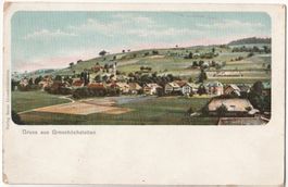 GROSSHÖCHSTETTEN: Ansicht im Lithostil ~1900