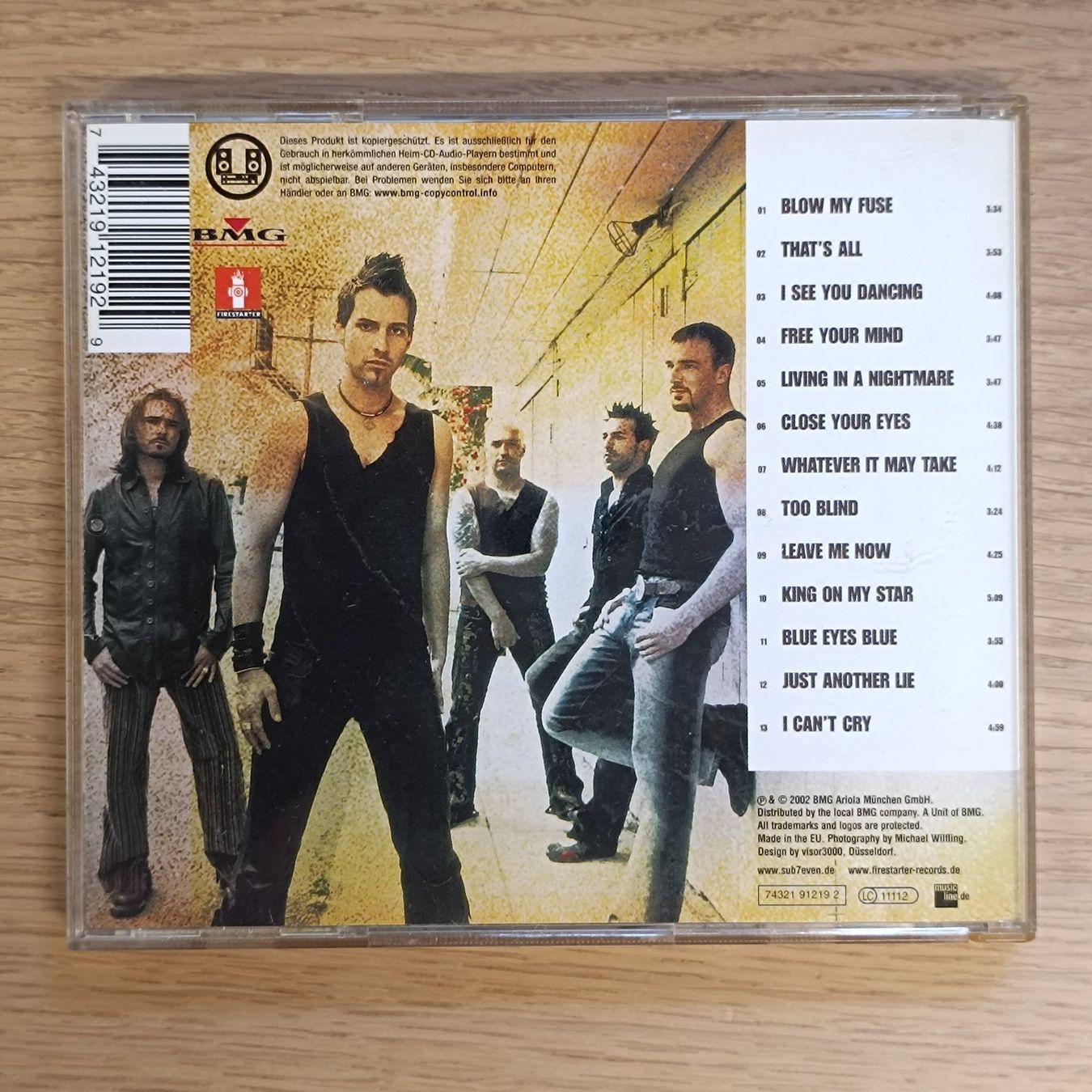 CD: Original SUB7EVEN CD - Free Your Mind -  D21 – Usato da Sessa venduto da discoverymedia 1