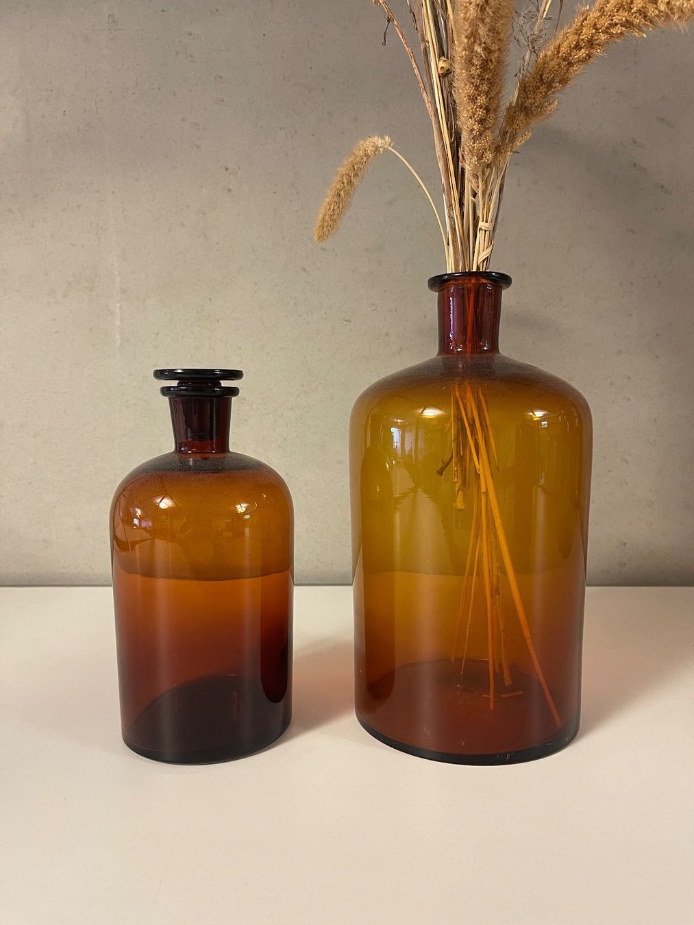 Verres: 2er Set Apothekerglas, braun – D'occasion à St. Gallen par fundstaette