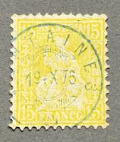 39 Blauer Stempel Fontaines