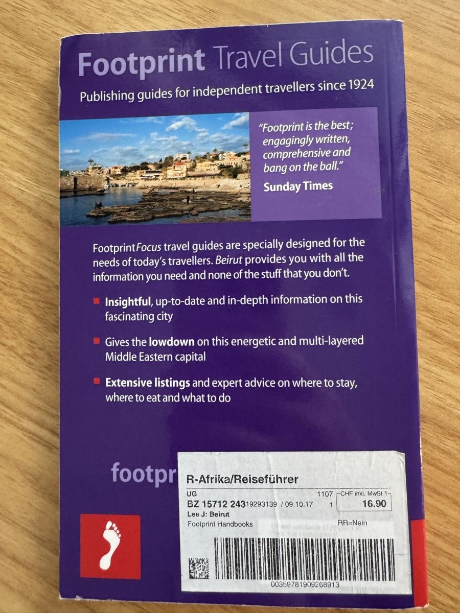 Libri: Reiseführer Beirut, Lebanon – Usato da Steffisburg venduto da mina-pam 1