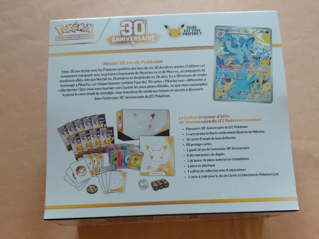 Pokémon Carte collezionabili: Collection 30 ans Français neuve scellée – Nuovo e nell'imballaggio originale da Bern venduto da fel_jkh2 3