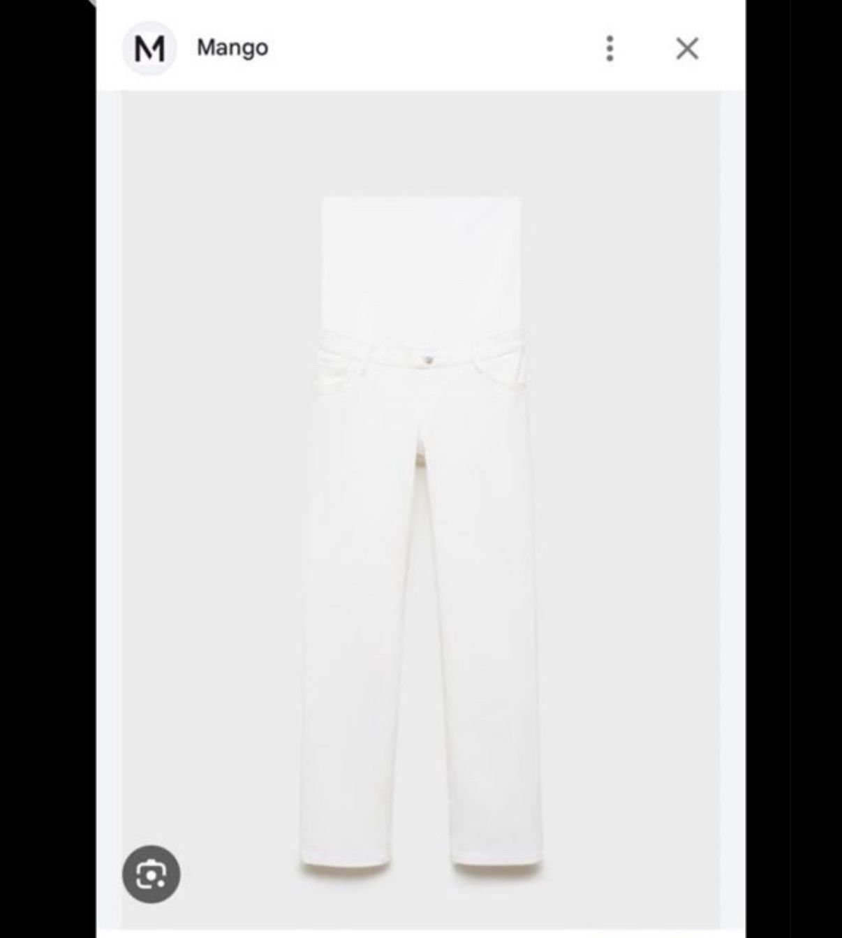 Mango Jeans: Jeans Mango premaman bianchi – Usato da Zug venduto da sil_z2j2
