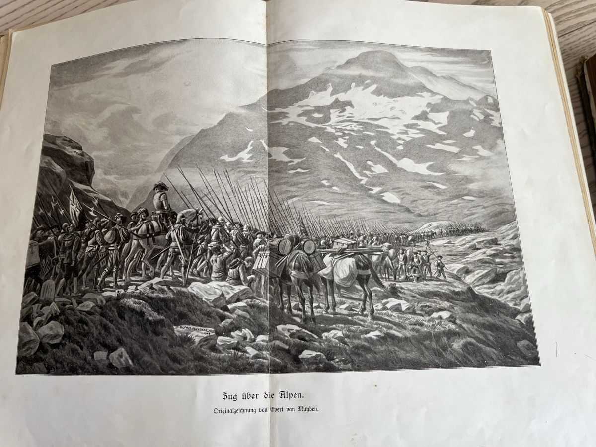 Libri: Die Kriegstaten der Schweizer - 2 Bände 1904 – Usato da Romanshorn venduto da Apfelschuss 4
