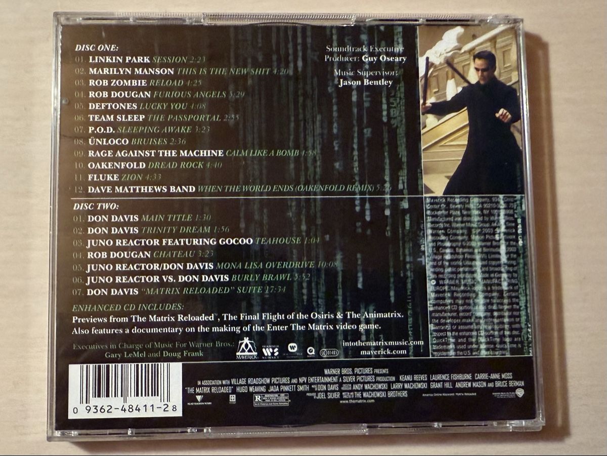 CD: Matrix Reloaded Album Doppel-CD – Usato da Oberried Brienz venduto da Chyara 1