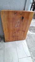 Schöni, rustikali Massivholz-Tischplatte – 130 x 71 cm