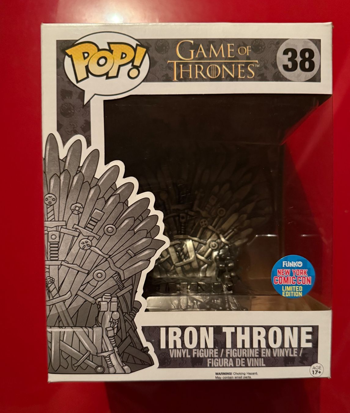 Funko Figurines: Funko Pop! Iron Throne – Neuf avec emballage d'origine à Moudon par CollectorGeek