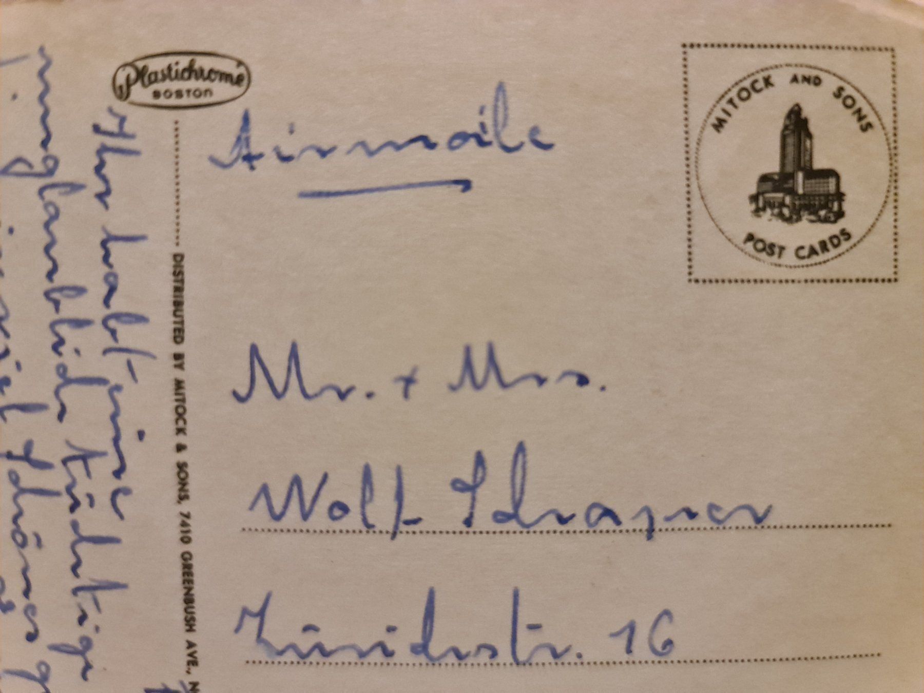 Cartoline postali: Ansichtskarte Santa Monica USA – Usato da Dintikon venduto da Vexi 1