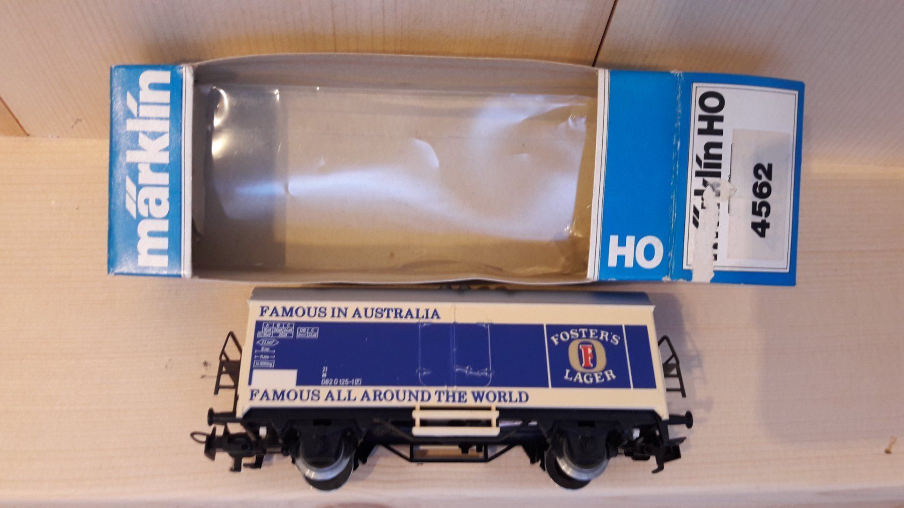 Märklin Modellini di ferrovie: Märklin HO AC : DB wagon frigo "Forsters" – Usato da Buttes venduto da Cafe2005 9