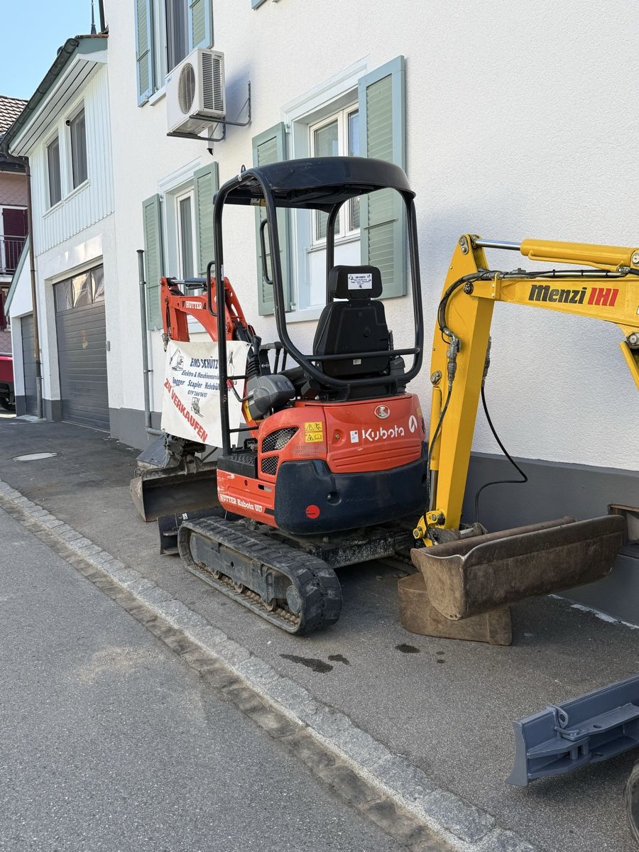 Kubota Escavatori: Bagger Raupenbagger Hutter Kubota – Usato da Ebnat-Kappel venduto da Suizo1291 1