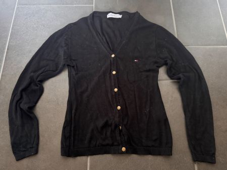 Tommy Hilfiger Strickjacke schwarz Gr. XS