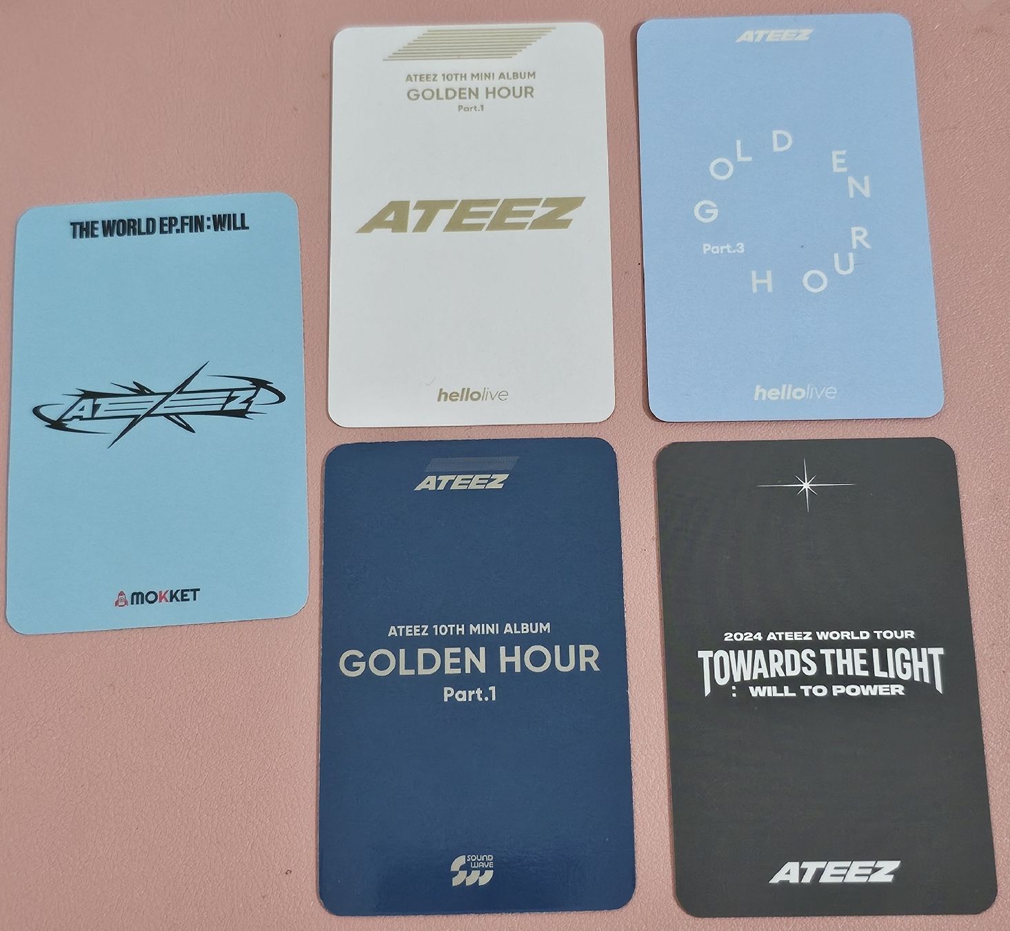 Carte collezionabili: Ateez Jongho Pob/special Set – Usato da Heerbrugg venduto da JessyE82 1