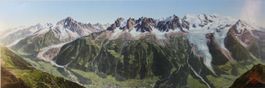 Panorama „Mont-Blanc / Chamonix“ – Chocolat Tobler,1920