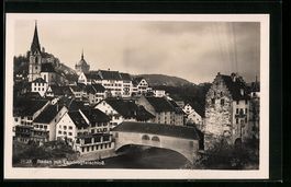 Baden, Ortsansicht mit Landvogteischloss
