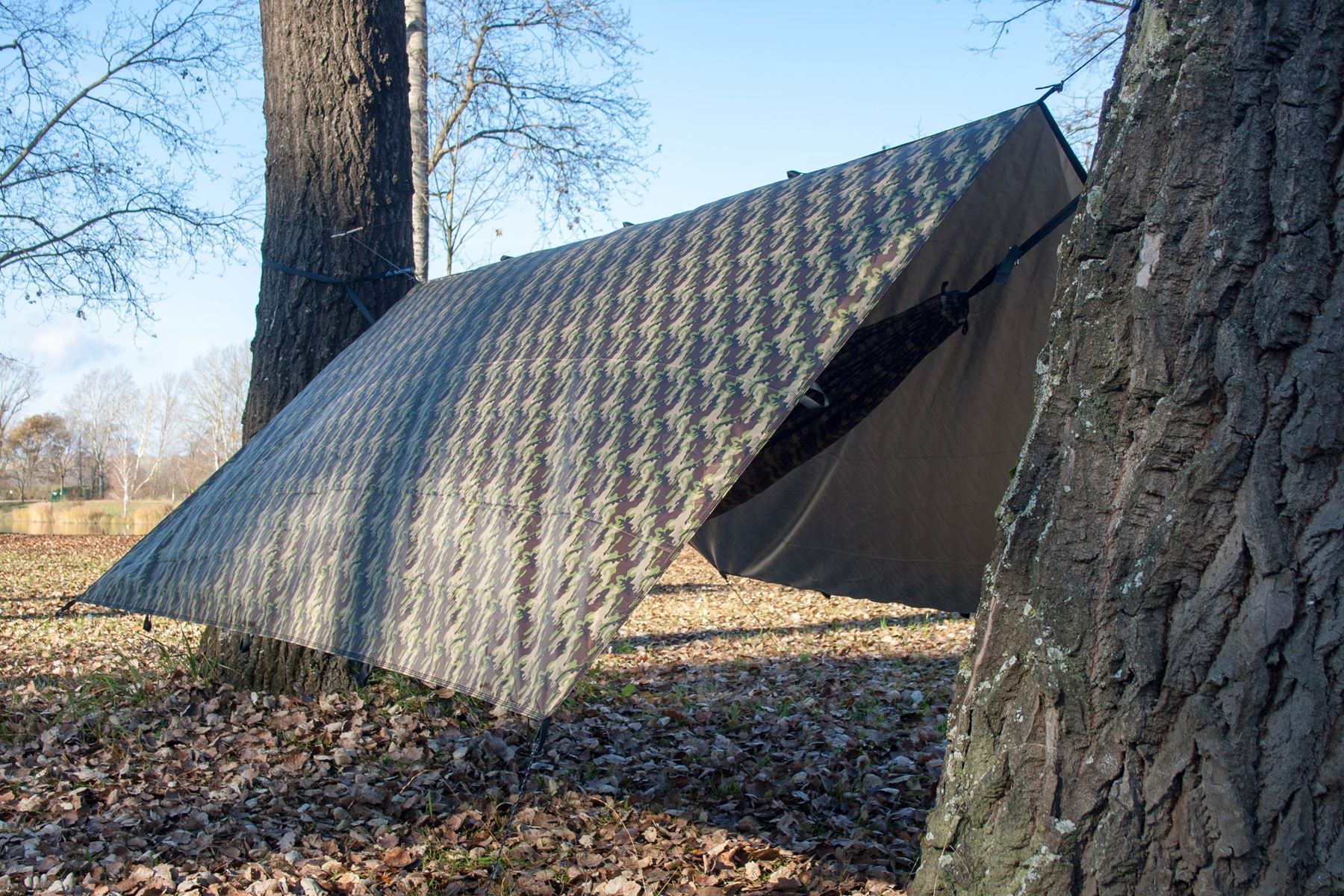 Sonstiges zu Militär: Hideaway Outfitters UV Tarp 3 x 3 Meter – Neu und originalverpackt aus Tulln von HaengemattenShop