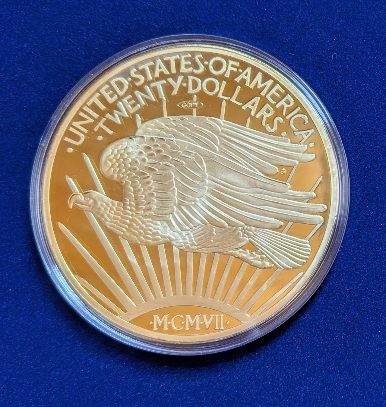 Tutti le monete: USA-Indian Head Double Eagle 1907 PP/100mm – Nuovo e nell'imballaggio originale da Hittnau venduto da stamps_and_coins 1
