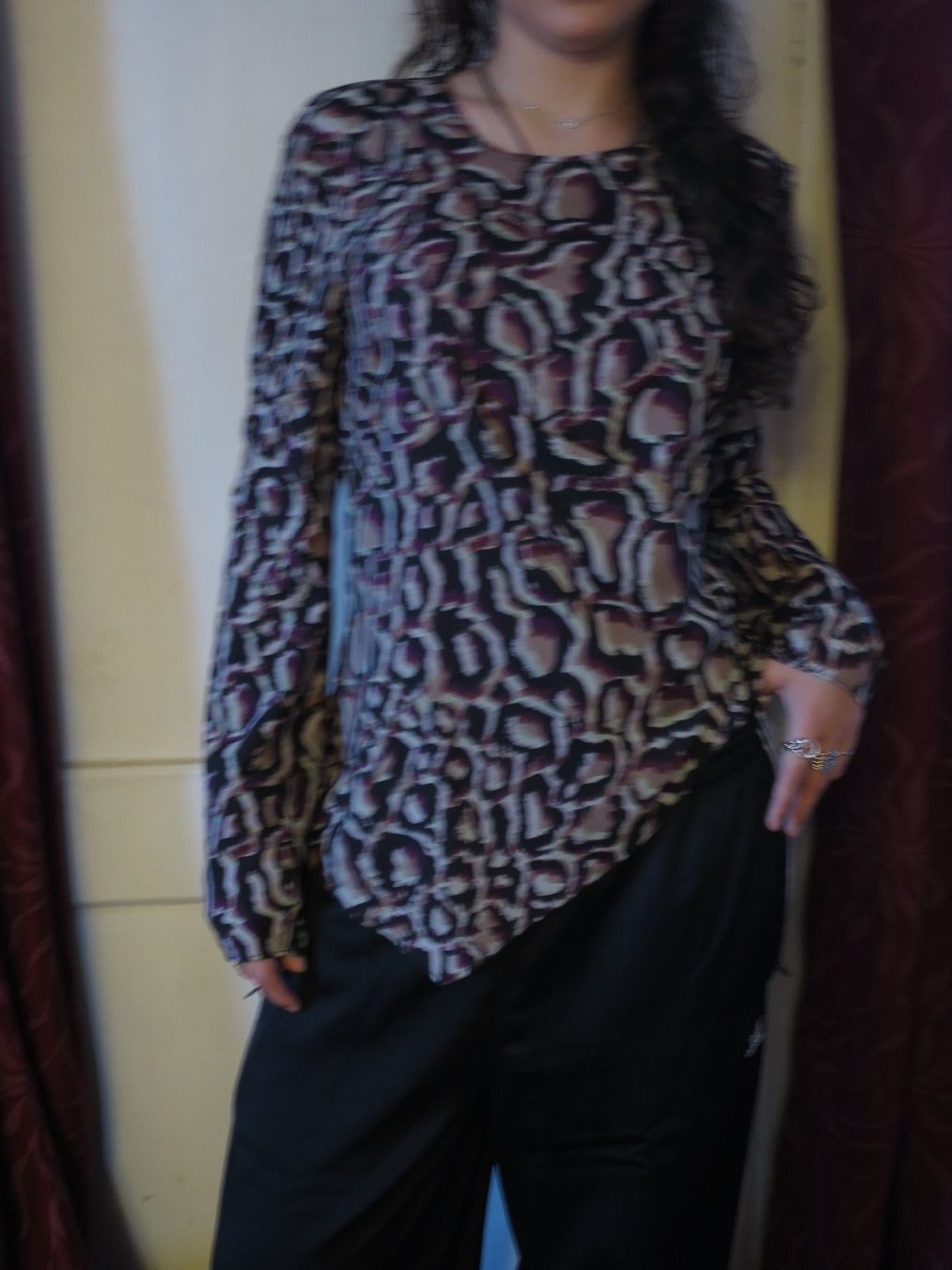 Patrizia Pepe Blusen: Bluse, sexy, asymmetrisch, Patrizia Pepe – Gebraucht aus Beromünster von Balibon 3