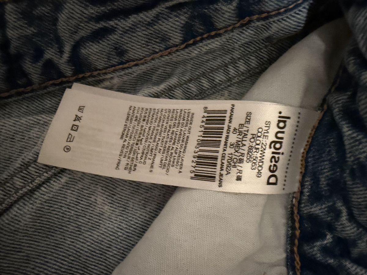 Jeans: Desigual Jeans, Size 40, New, Gradient, Spring Style! – Usato da St. Gallen venduto da LGMStore 2