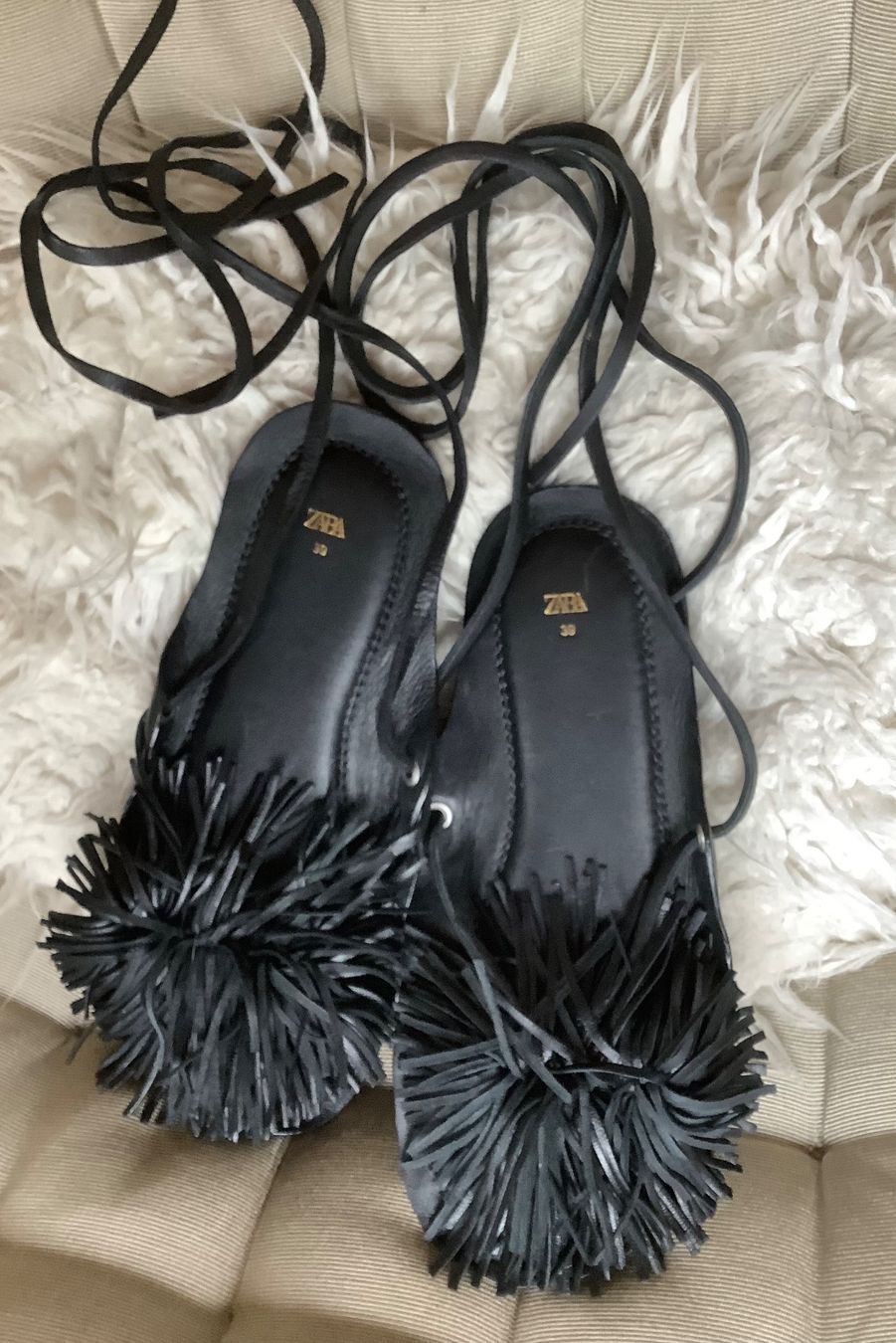 Zara Scarpe da donna: Zara StudioLeder  Sandalen – Nuovo e nell'imballaggio originale da Zug venduto da natiak01 2