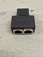 Netzwerk Splitter RJ45 Adapter Netzwerkverteiler 1 zu 2