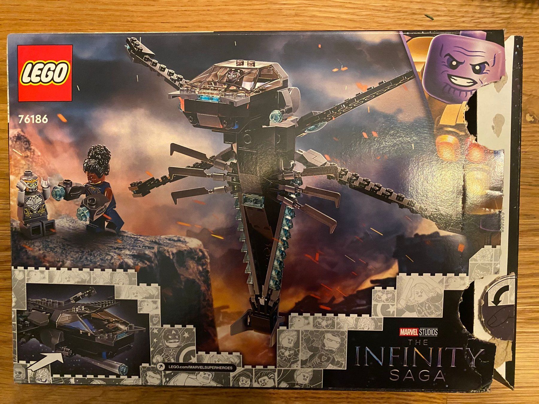 Marvel Kit di costruzioni: Lego 76186 Marvel Studios The Infinity Saga - Black Panther – Usato da Aarau Rohr venduto da cutless 1