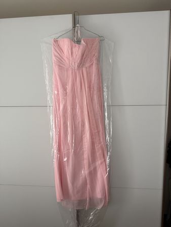 Ballkleid Trägerlos in Rosa