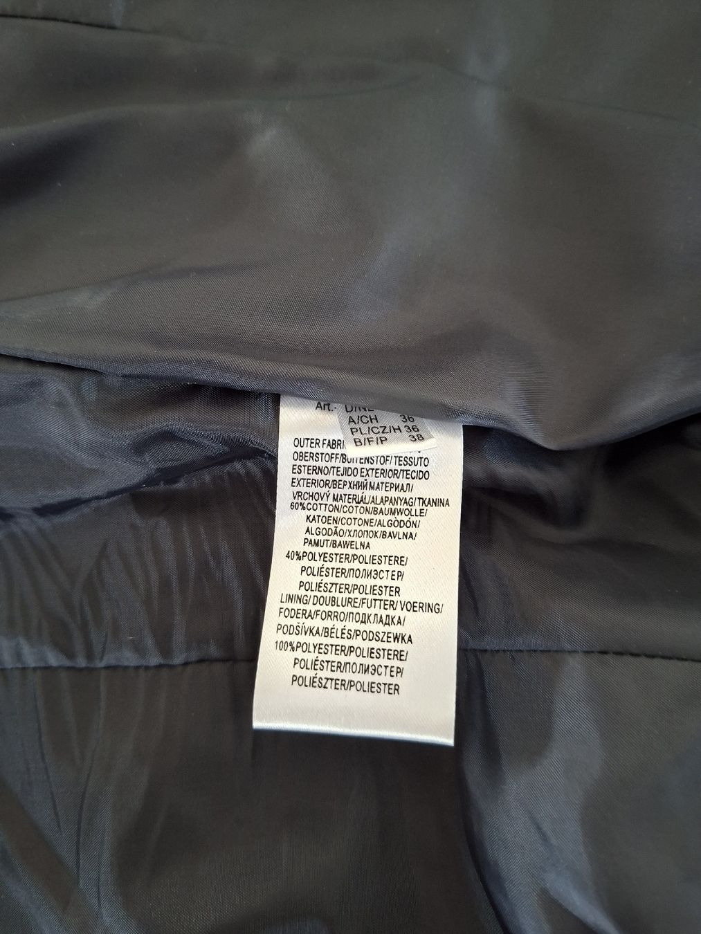 Giacche: Jacke dunkelblau, Concept K, neu, Gr. 36  – Nuovo e nell'imballaggio originale da Wolfhalden venduto da Irma-s-best 9