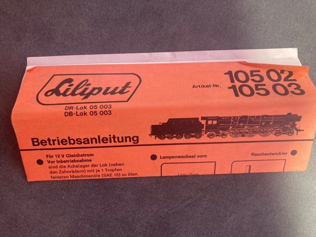 Liliput Trains électriques: H0 Gleichstrom – Neuf avec emballage d'origine à luzern par Maclimac