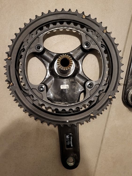 Pédalier Campagnolo Super Record 12v Carbone - 53/39 Dents - Longueur 170mm - Neuf Sous Emballage