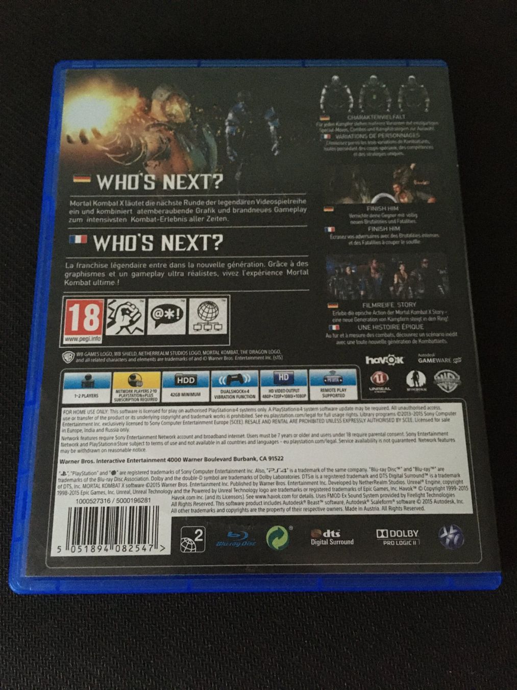 Sony Spiele: Mortal Kombat X für PS4 – Gebraucht aus St.Gallen von sjosjo 1