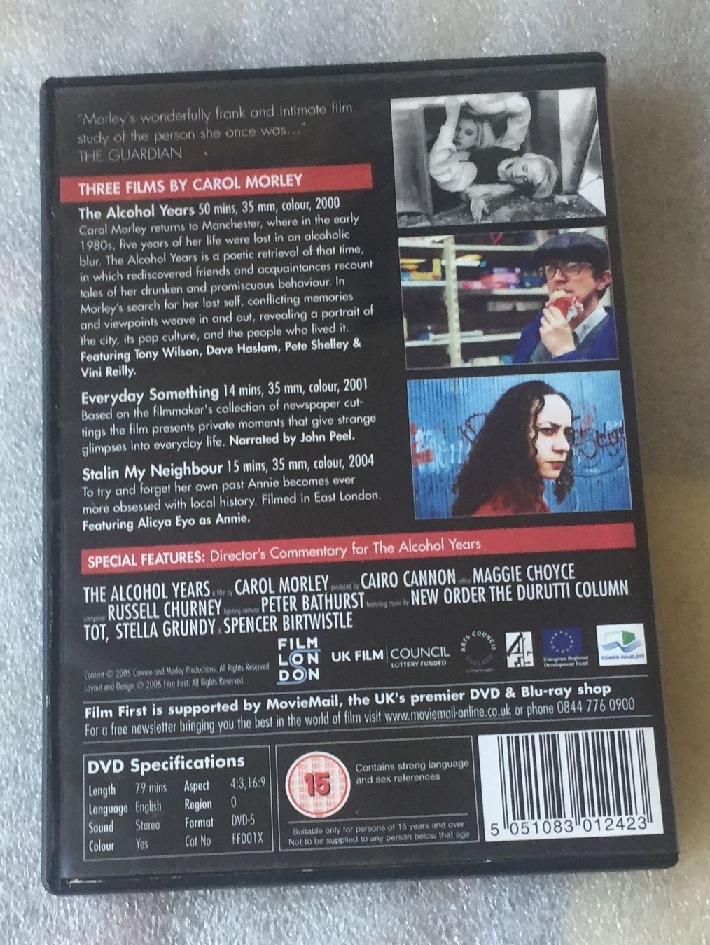 Tutti i DVDs: Carol Morley - The Alcohol Years - DVD – Nuovo (secondo la descrizione) da Genève venduto da Cockattoo 1