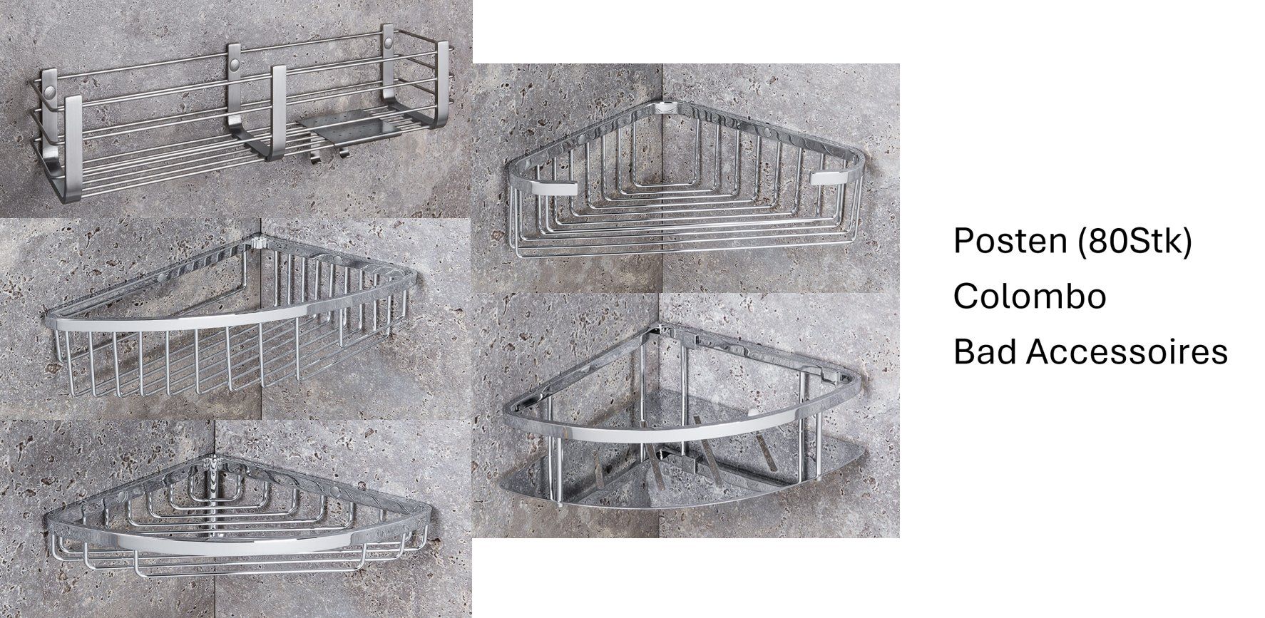 Portasapone: Posten (80Stk) Colombo Bad Accessoires – Nuovo (secondo la descrizione) da Derendingen venduto da Meisterstuecke