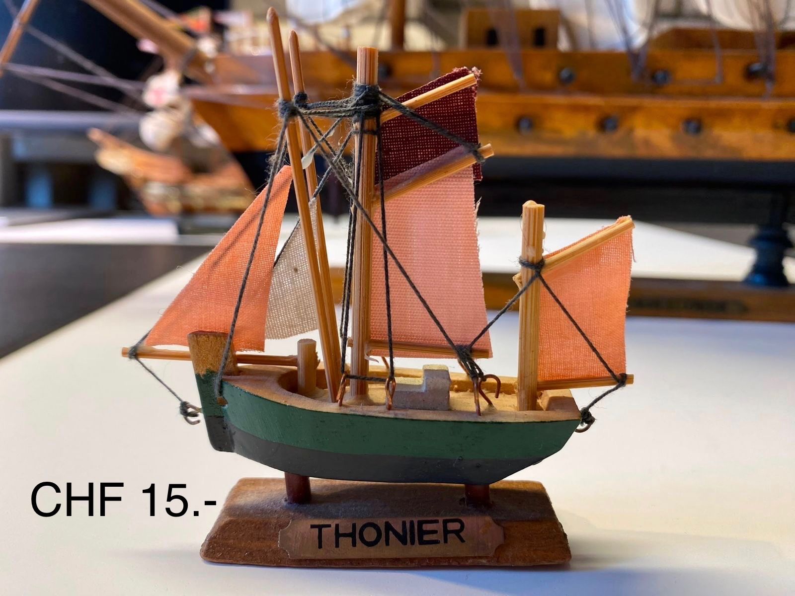Modellbausätze & Standmodelle: 10 Dekoratives  Holz Modellschiff – Gebraucht aus Stans von pam_zw88 8