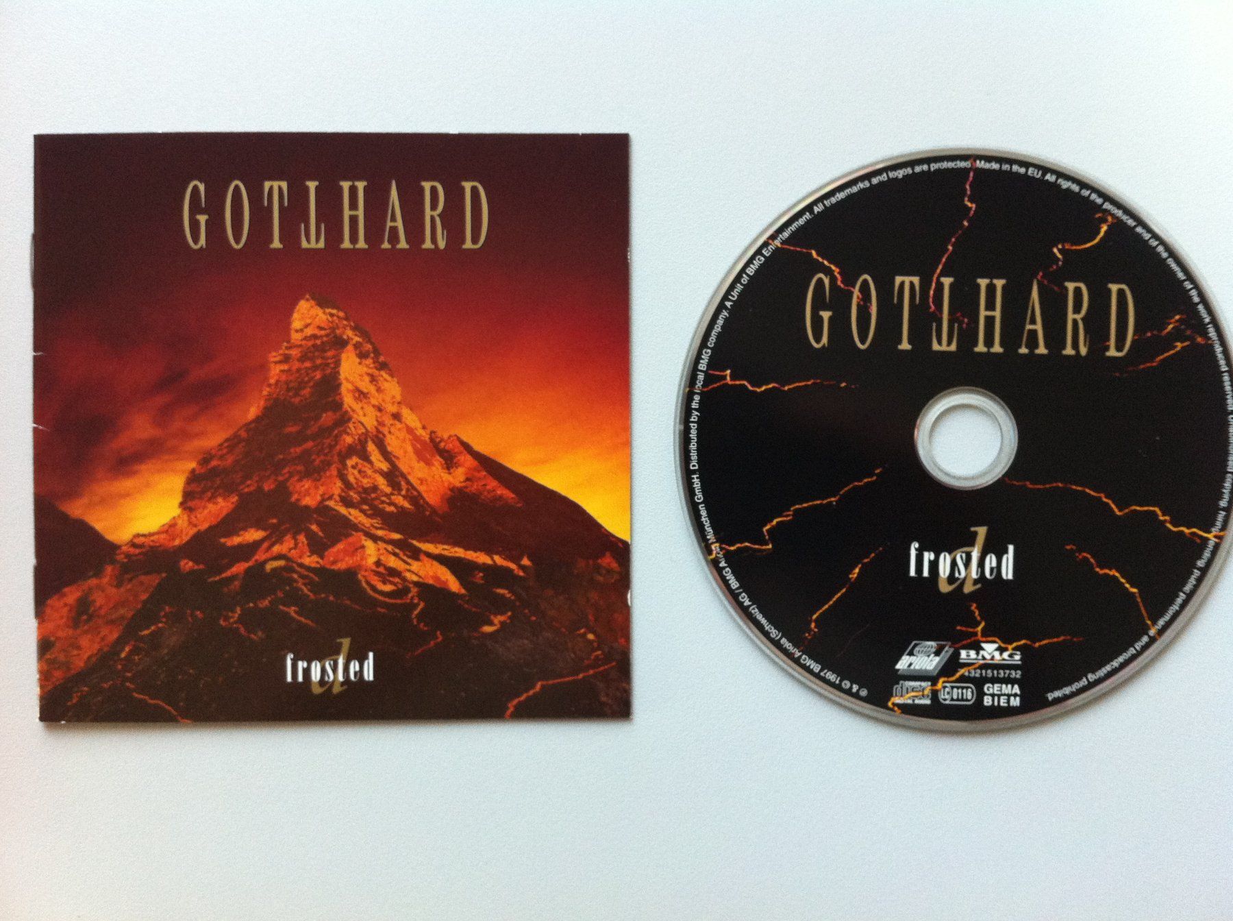 CD: CD Gotthard "frosted" 1997 – Usato da Brunnen venduto da Artemis53