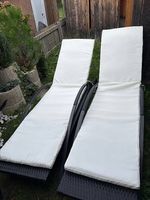 Liegestühle Rattan