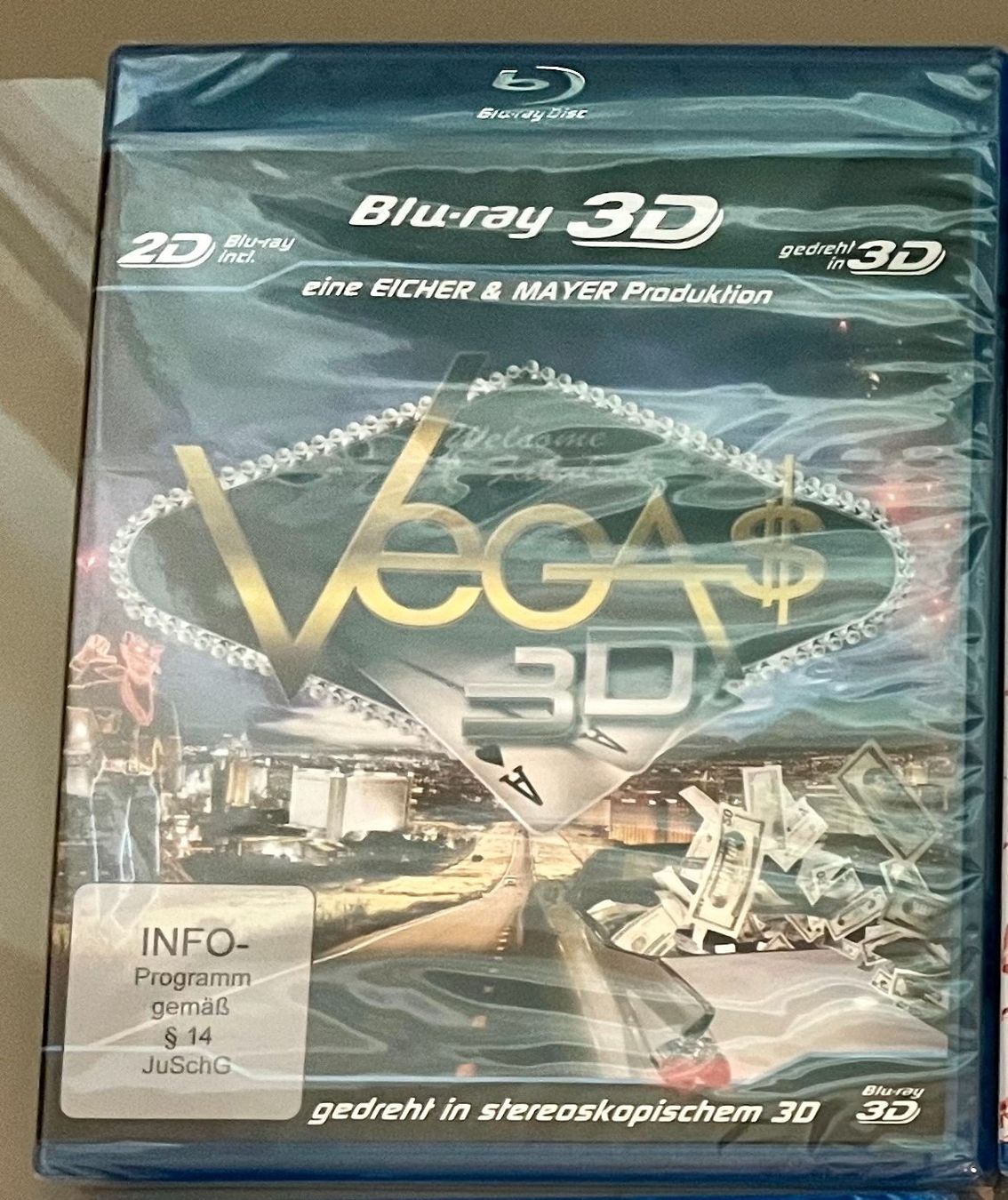 Alle DVDs: Las Vegas 3D (Blu-ray 3D + Blu-ray) – Neu und originalverpackt aus Fahrweid von pasta_555