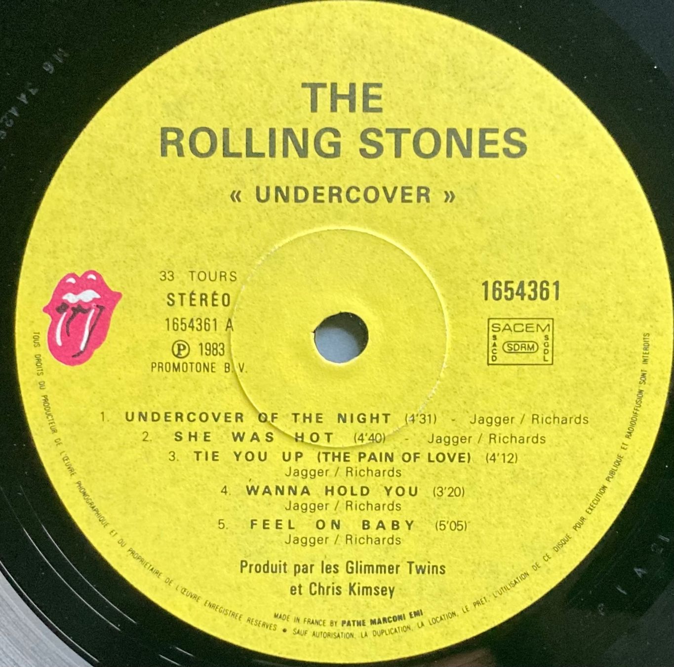 Schallplatten: THE ROLLING STONES - UNDERCOVER – Gebraucht aus Poliez-Pittet von Newtown-Records 3