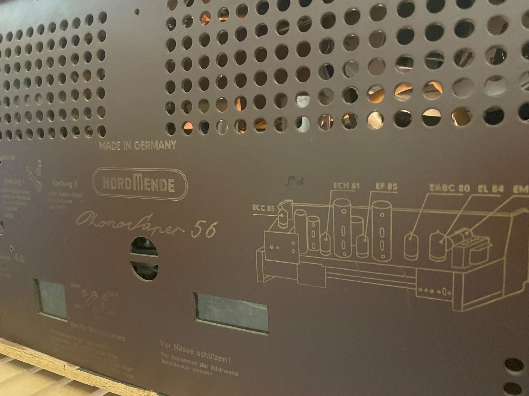 Nordmende Radio: Nordmende 3D Phonosuper 56 – Usato da Hergiswil NW venduto da natejuke 4