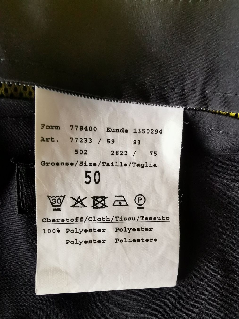 Bugatti Giacche: Bugatti veste Gore Tex Gr. 50 – Usato da Develier venduto da comala66 5