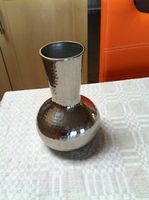superbe vase argenté