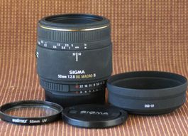 Sigma 50mm 1:2,8 Makro für Nikon F