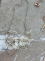 Halskette Geometric Design guter Zustand