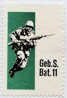 Soldatenmarke 1962, Gebirgs Schützen Batallion 11, Wi 8