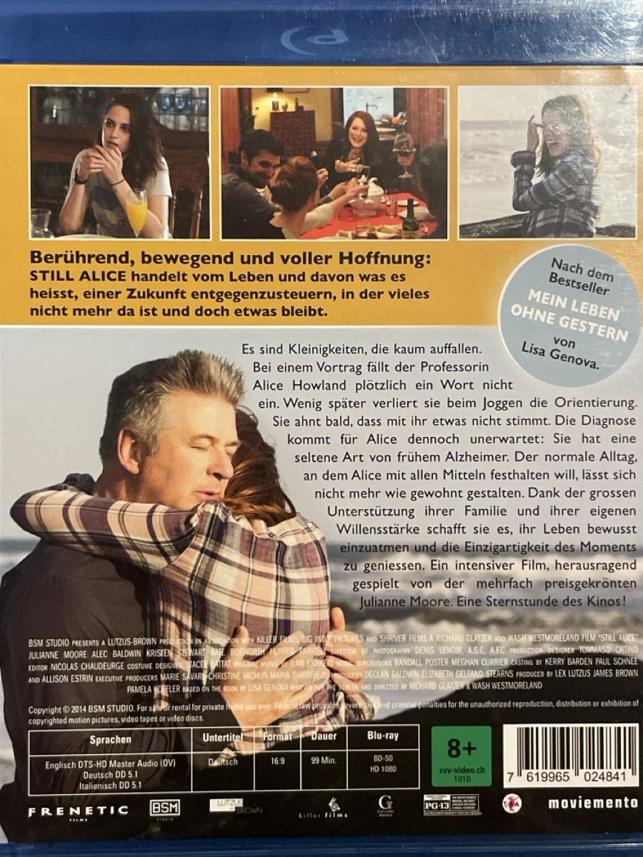 Tutti i DVDs: Still Alice  (2014) – Usato da Waldenburg venduto da Gonzo8 1