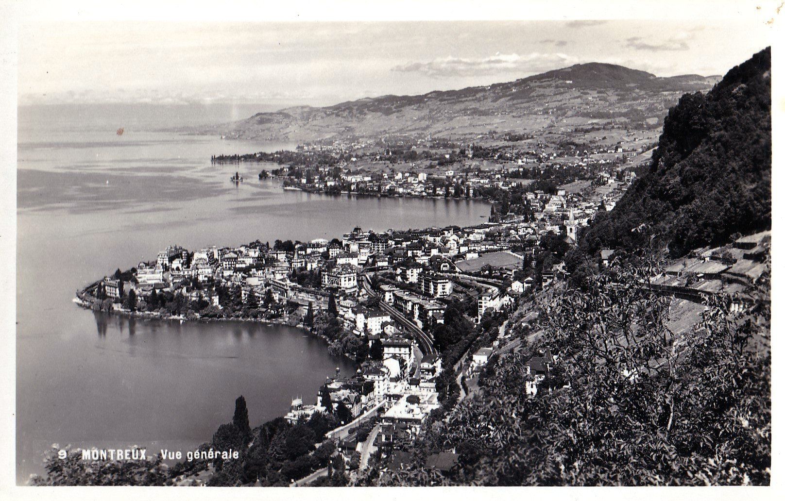 Ansichtskarten: Alte Ansichtskarte Montreux, Genfersee, – Gebraucht aus Neuenhof von Wanton
