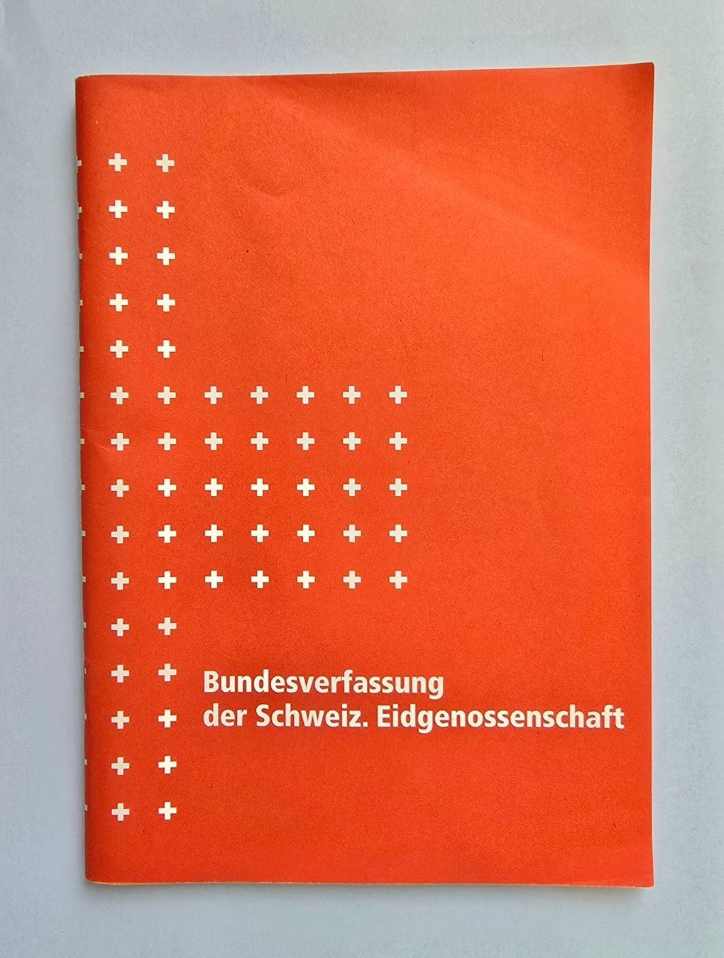 Livres: Bundesverfassung der Schweiz. Eidgenossenschaft – D'occasion à Zürich par pfo_tjp8