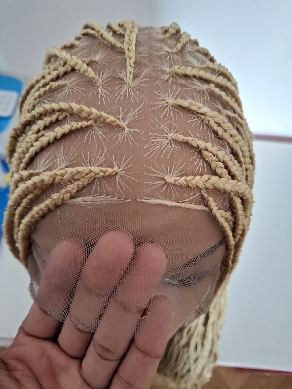 Parrucche: Blonde Braided Wig | Trendy Style | Lace Front – Nuovo (secondo la descrizione) da Lausanne venduto da usa_xd5k 2