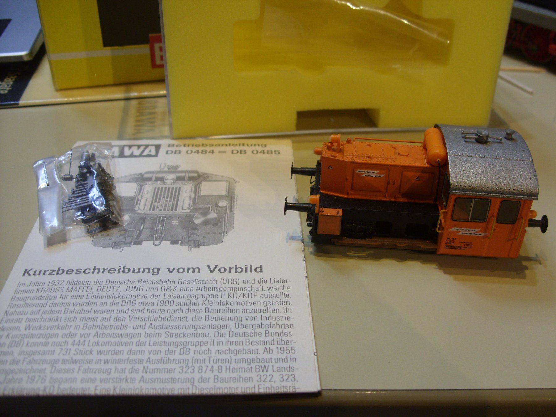 Brawa Modellini di ferrovie: Brawa H0  Köf II DC analog mit Mangel – Usato da Untersiggenthal venduto da Gumel50 2