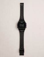 Casio Digital Uhr schwarz Metallarmband / ungetragen